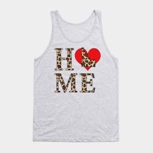 Idaho Home Leopard Print Tank Top